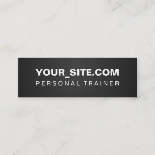 Modern konditionWebsiteannonsmarknadsföring Mini Visitkort