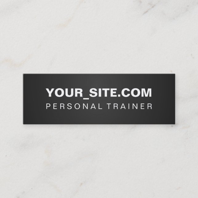 Modern konditionWebsiteannonsmarknadsföring Mini Visitkort (Framsida)