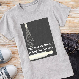 Modern Konditor Bageri Bakning Inspirerande T Shirt