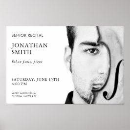 Modern konsert Poster mallskäl