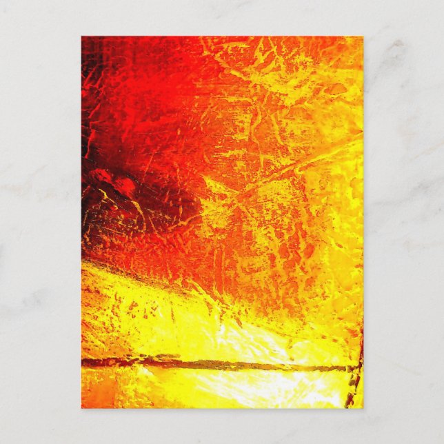 Modern konst - Abstrakt konst Vykort (Framsida)