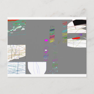 Modern konst av Roy Postcard Vykort