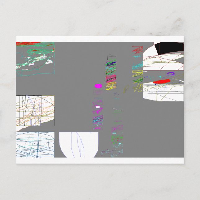 Modern konst av Roy Postcard Vykort (Framsida)