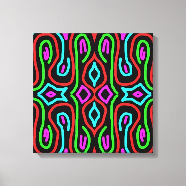 Modern konst canvastryck (Framsida)