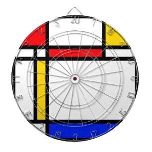 Modern konst darttavla