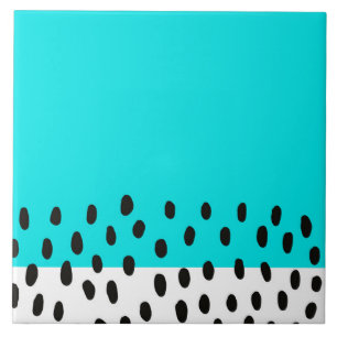 Modern konst för abstrakt i mitten av århundradet kakelplatta