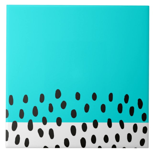 Modern konst för abstrakt i mitten av århundradet  kakelplatta (Framsidan)