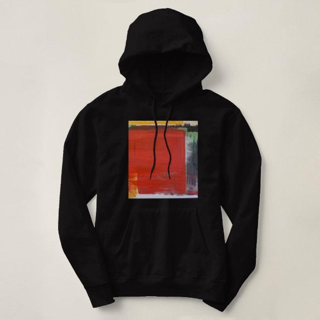 Modern konst hoodie med tryck t shirt (Design framsida)