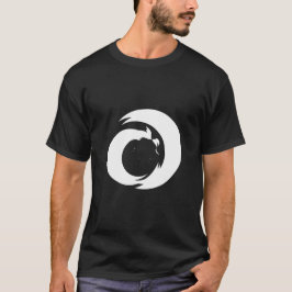 Modern konst i Monogrammet Brev T Shirt