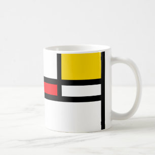 Modern konst kaffemugg