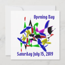 Modern konst-målning,explosionen i Färg