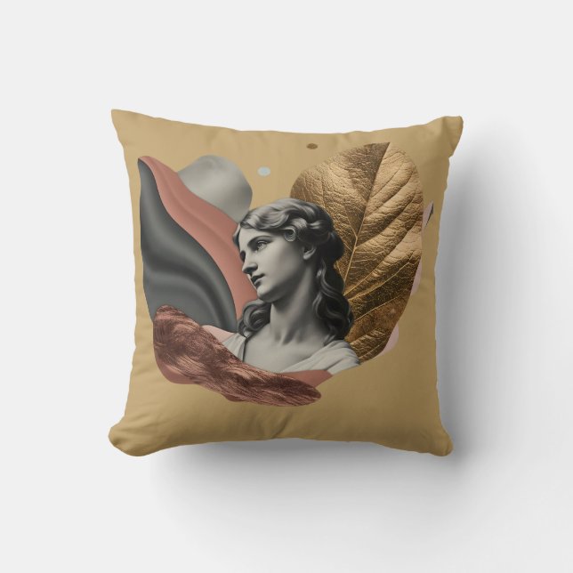Modern konst med tidlös Grace of Venus Kudde (Framsida)