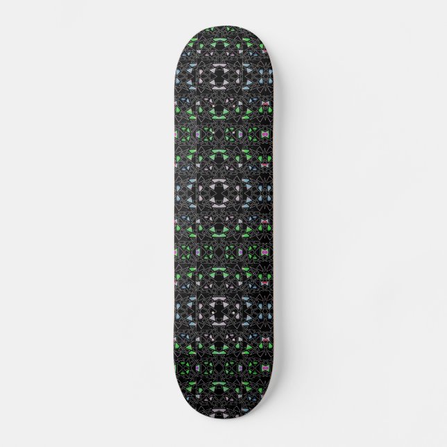Modern konst mini skateboard bräda 18,5 cm (Framsida)