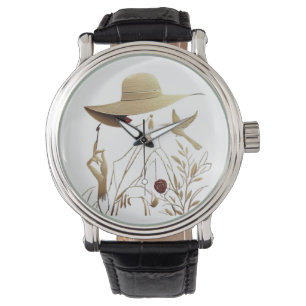 Modern konst & mode armbandsur