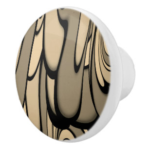 Modern konst Smälter Brown Hues Knopp