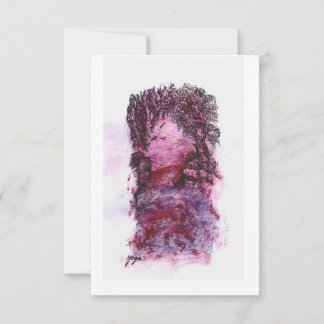 Modern konst tack kort