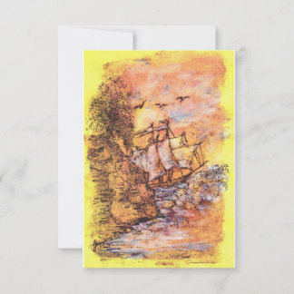 Modern konst tack kort