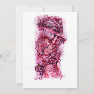 Modern konst tack kort