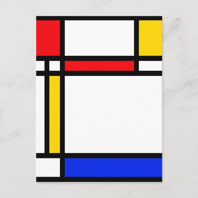 Modern konst vykort (Framsida)