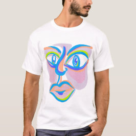 Modern konstansikte t shirt