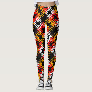 Modern konsthandling 4 Nationernas nationella kons Leggings