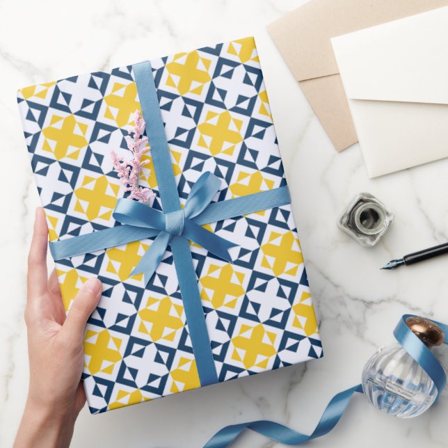 Modern konstnärlig sofistikerad hjärtlig alla åldr presentpapper (Gifting)
