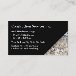 Modern konstruktion Businesscards Visitkort