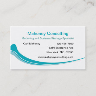 Modern konsulttjänster i Marknadsföring Visitkort