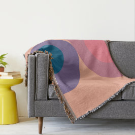 Modern koralhav i mitten av århundradet filt