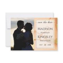 Modern Korall Abstrakt 💡 Bläckigt Olja Bröllop