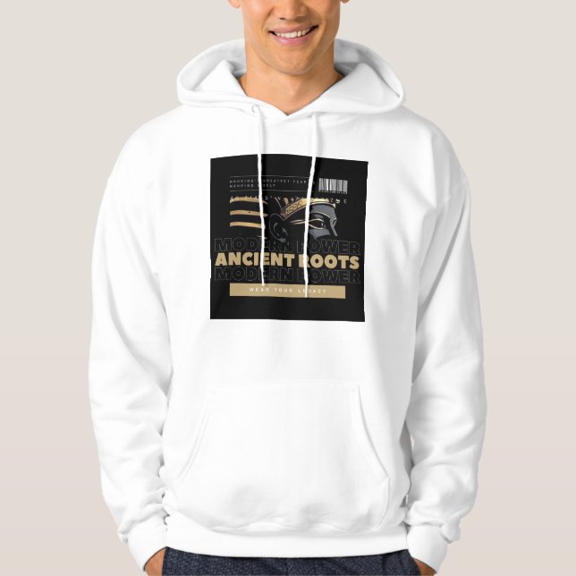 Modern Kraft | Forntida Rötter – Egyptisk farao Hoodie (Framsida)