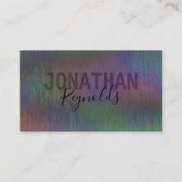 Modern Kreativ Holograf Metall - Affärskort Visitkort
