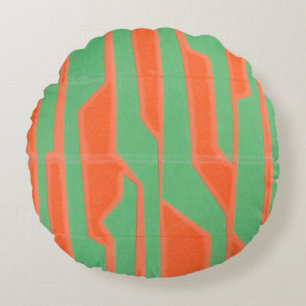 Modern krets I Rund Kudde