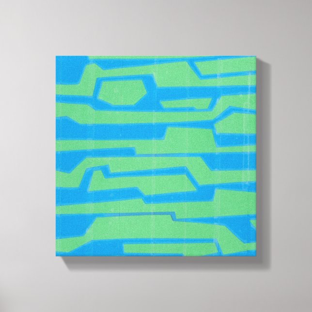 Modern krets V Canvastryck (Framsida)