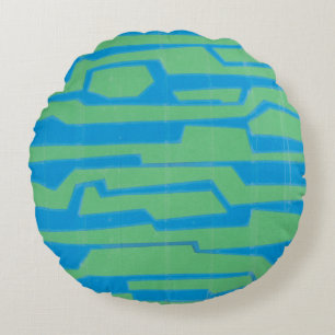 Modern krets V Rund Kudde