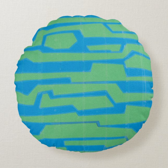 Modern krets V Rund Kudde (Framsidan)