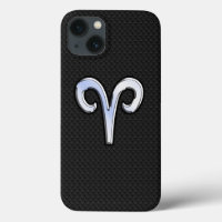 Modern krom som Aries Zodiac-tecken