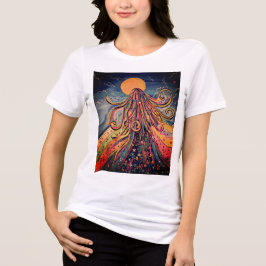 Modern kvinnlig konst i Äventyr T Shirt