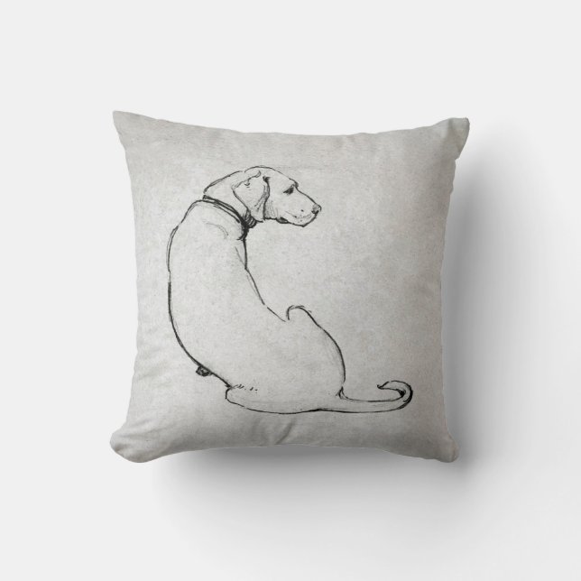 Modern Labrador Hund Konst  Kudde (Framsida)