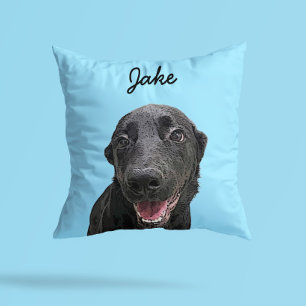 Modern Labrador Retriever-illustration Lägg till Kudde