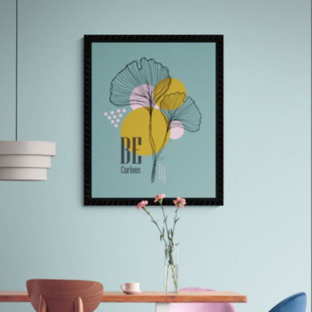 Modern lägsta enkla linjebildsoffert poster (Skapare uppladdad)