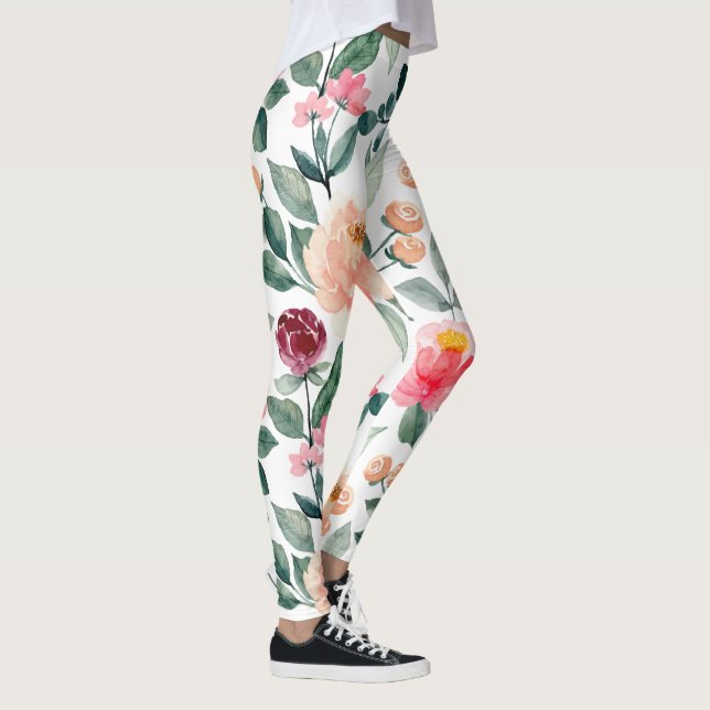 Modern lagstiftning om Blommigt i  Rosa ros Leggings (Höger)
