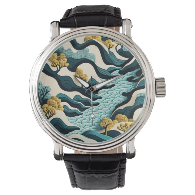 Modern Landscape Armbandsur (Framsida)