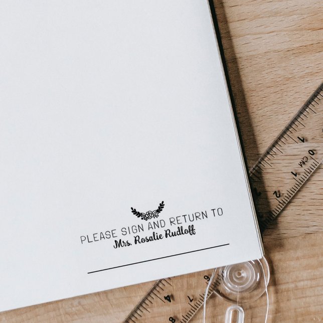 Modern Lärare i Anpassningsbarna Underteckna och l Stämpel (Skapare uppladdad)