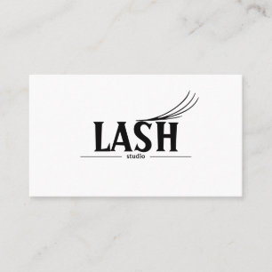 Modern Lashes & Brows Visitenkort Visitkort