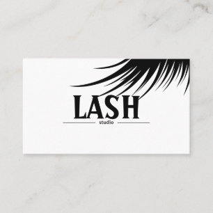 Modern Lashes & Brows Visitenkort Visitkort