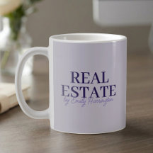 Modern Lavendel Fastighetsmäklare