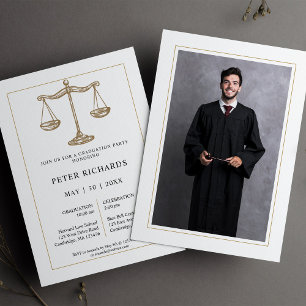 Modern Law School Studentfest Inbjudningar