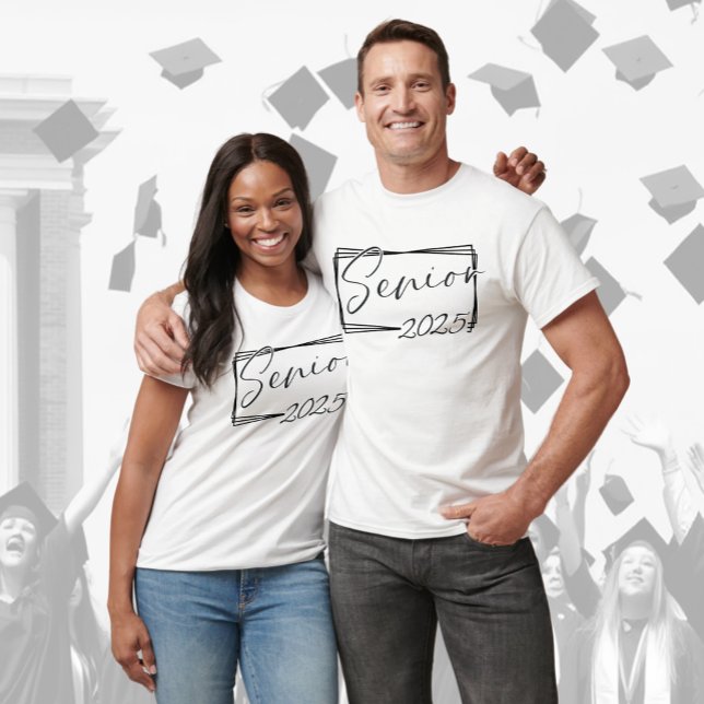 Modern, ledande 2025-skript t shirt (Skapare uppladdad)