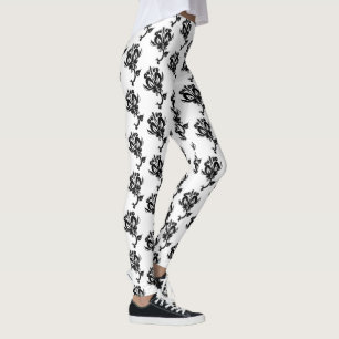 Modern Leggins med Black Ro Leggings